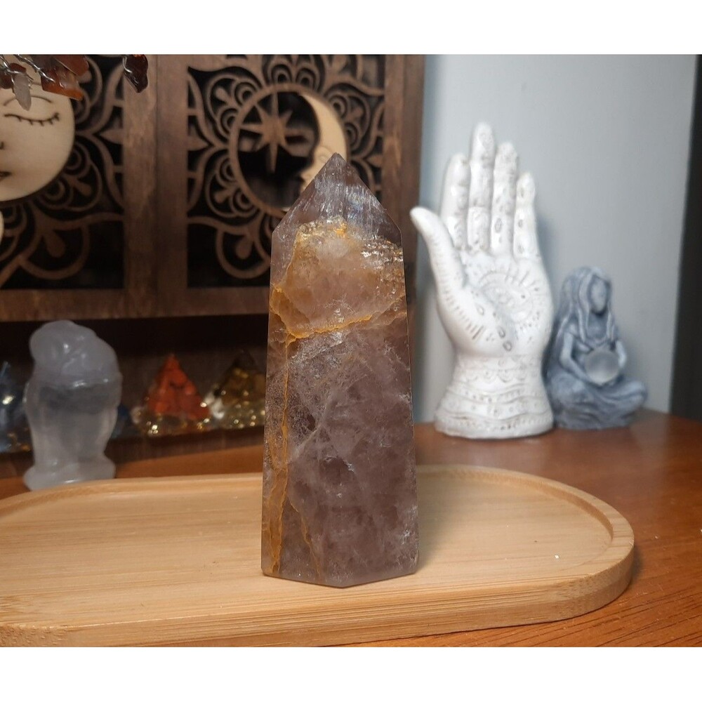Rainbow Flourite Crystal Tower
